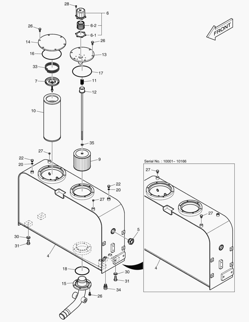 РЕЗЕРВУАР ДЛЯ МАСЛА
