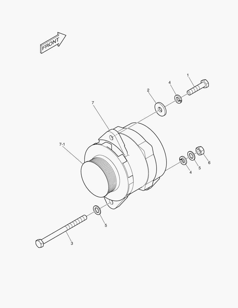 Спецтехника 5260 ALTERNATOR-80A