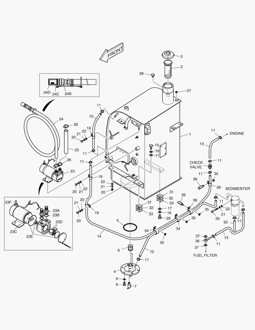 1170 FUEL TANK ASSвЂ™Y [1001~1357]