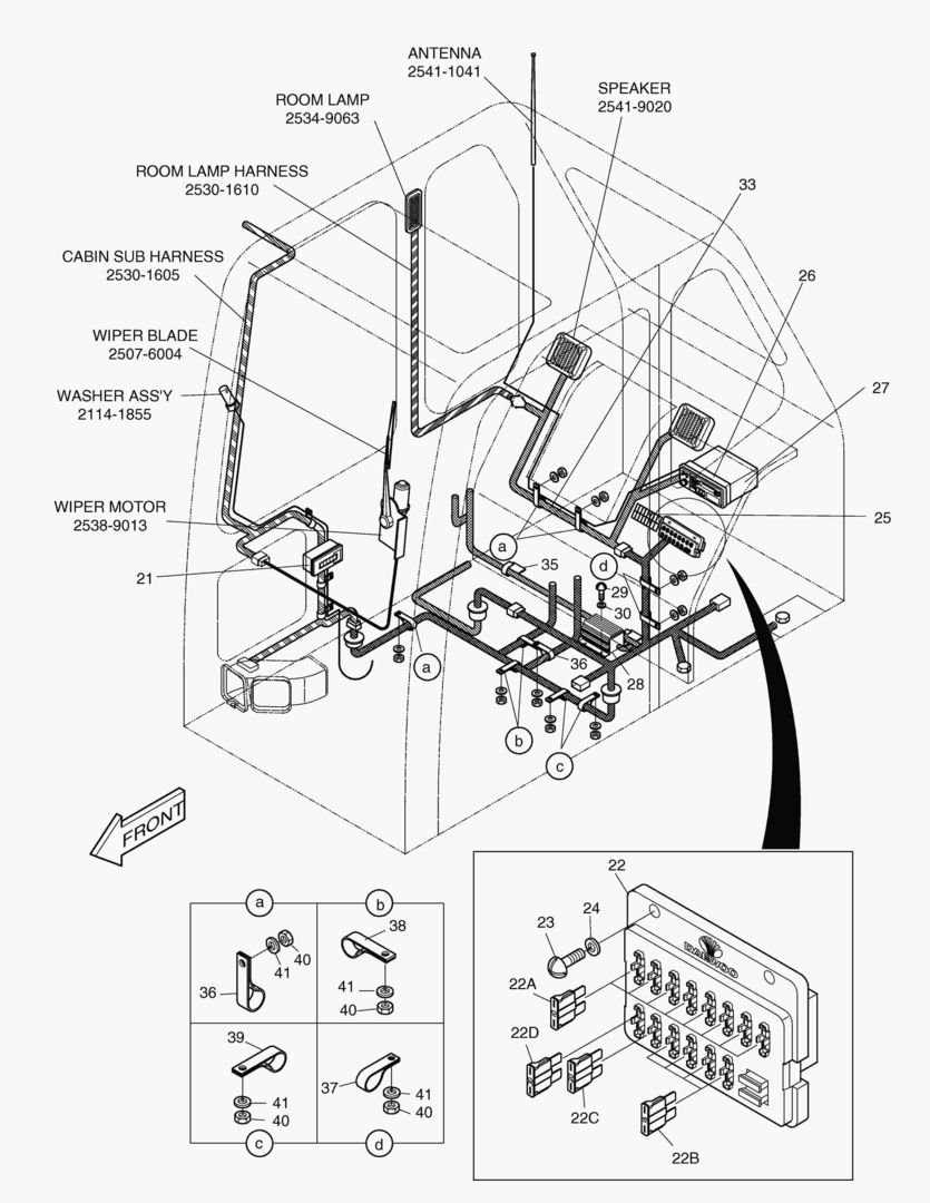 ЭЛЕКТРИЧЕСКИЕ ЗАПЧАСТИ(3)-КАБИНА