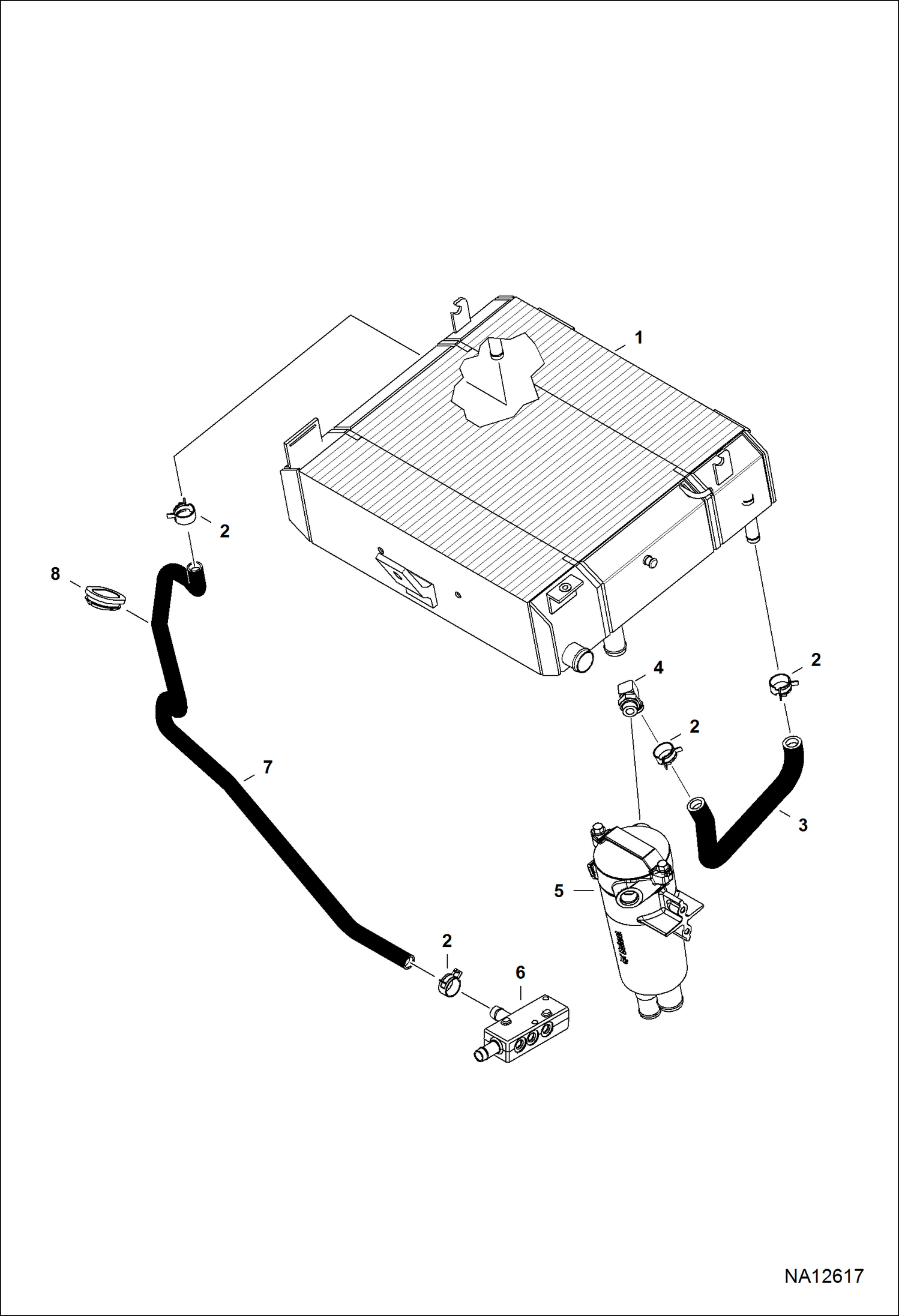 СХЕМА ГИДРАВЛИЧЕСКОЙ СИСТЕМЫ (КАМЕРА ОХЛАЖДЕНИЯ)