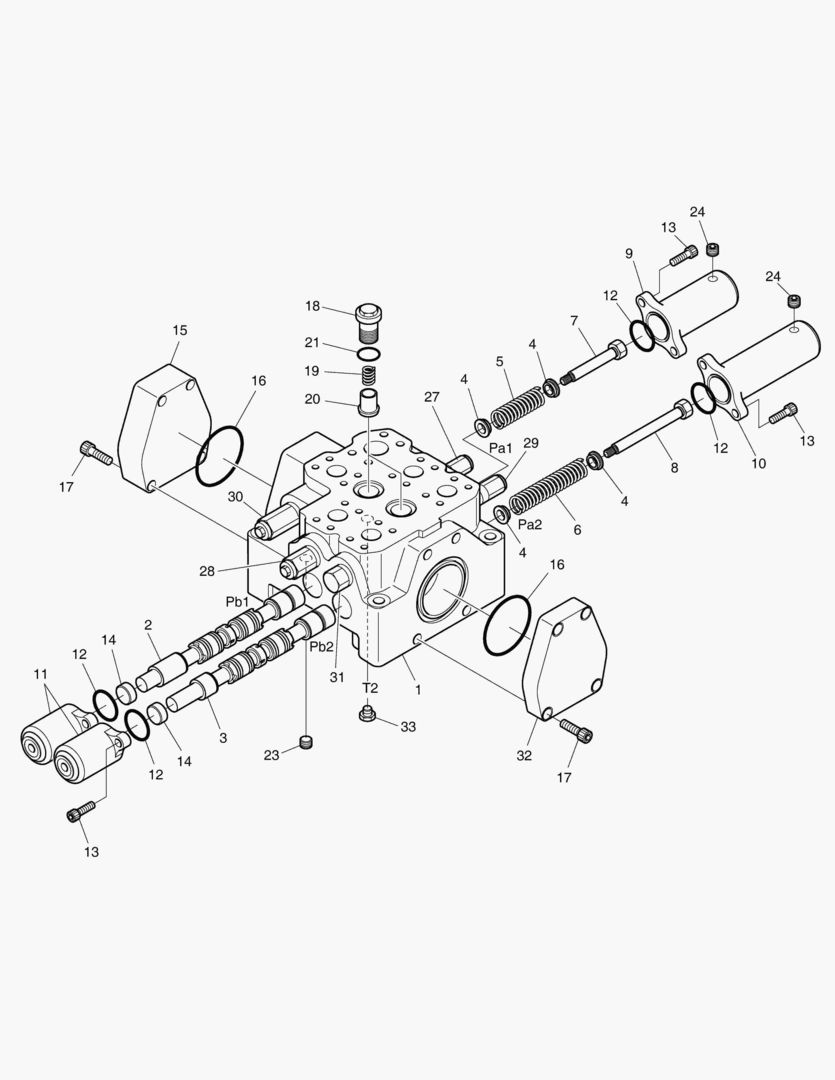 РЕГУЛИРУЮЩИЙ КЛАПАН - 2 КАТУШКИ
