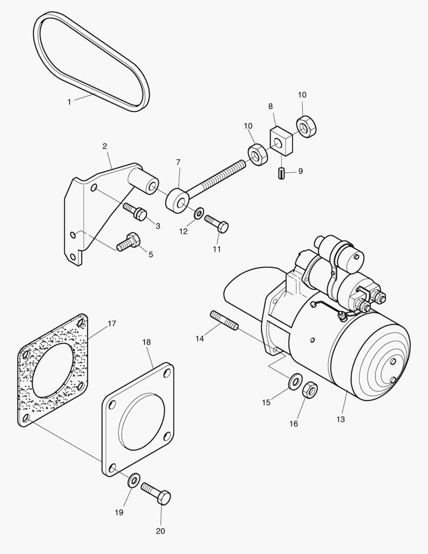 019 ELECTRIC PARTS & TACHOMETER DRIVE