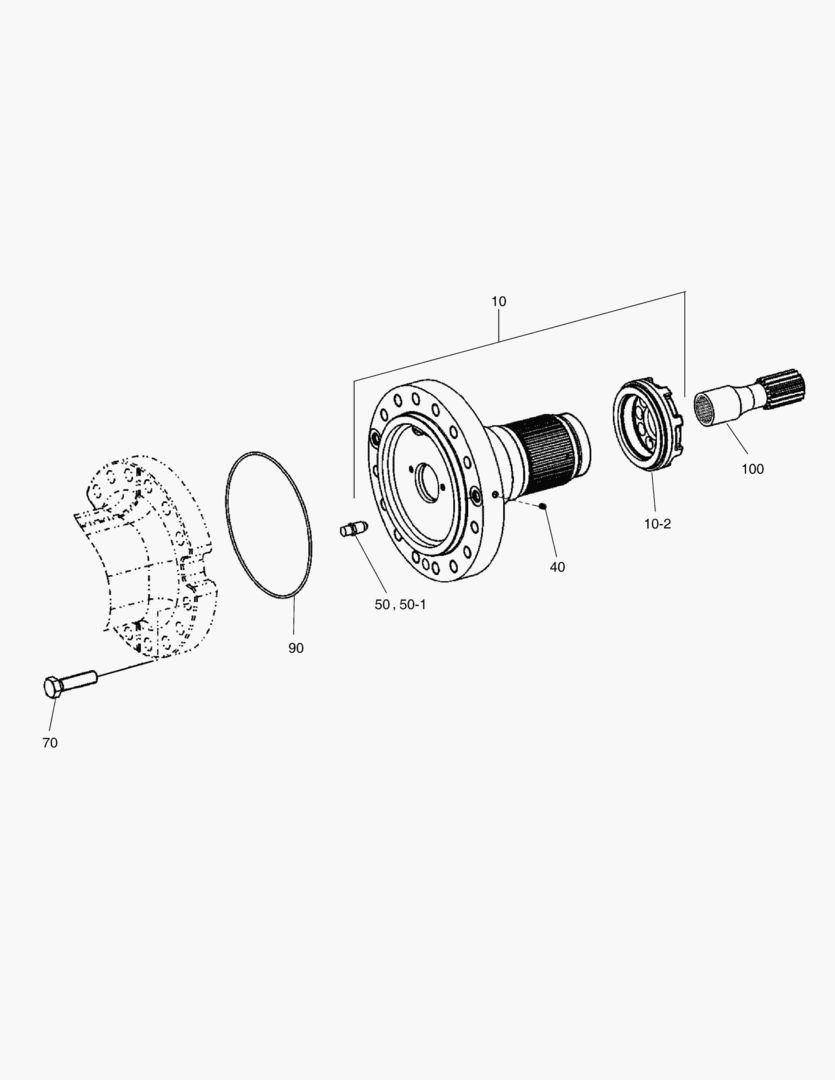 ВТУЛКА КАРЕТКИ - ЗАДНЯЯ ОСЬ