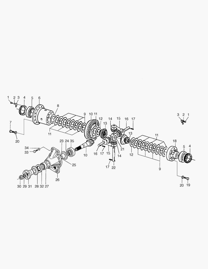 ДИФФЕРЕНЦИАЛ ПЕРЕДНЕГО МОСТА-ОПЦИЯ