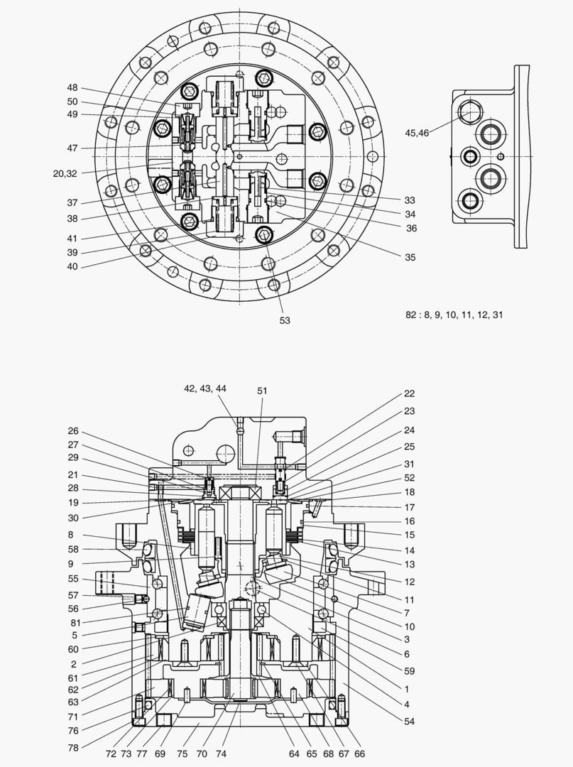 ХОДОВОЙ ГИДРОМОТОР