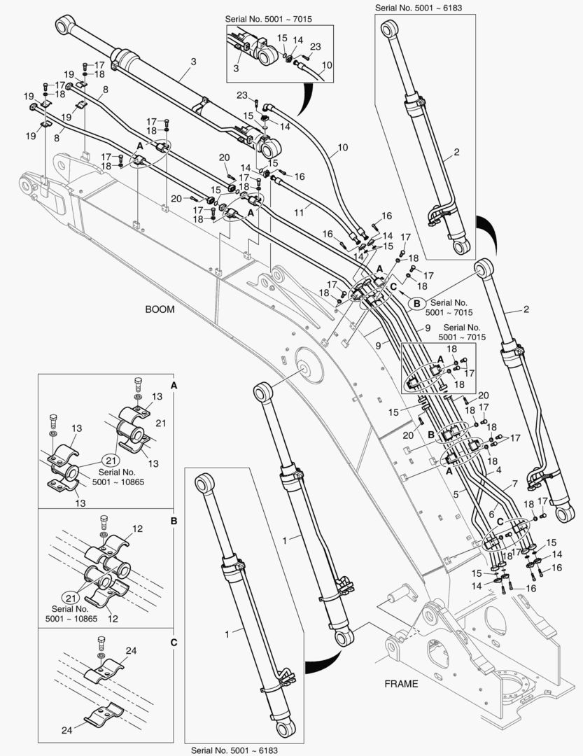 ГИДРОСИСТЕМА СТРЕЛЫ
