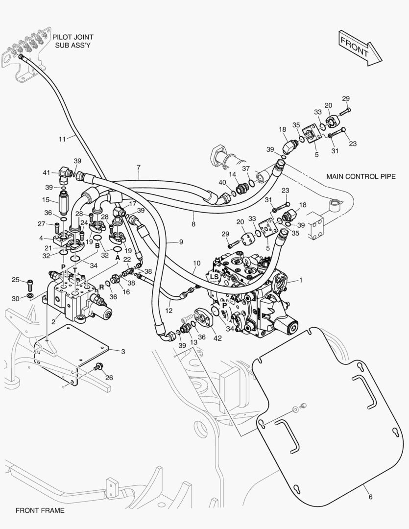 РЕКУЛИРУЮЩИЙ КЛАПАН ТРУБОПРОВОДА - 3-Й КАТУШКИ