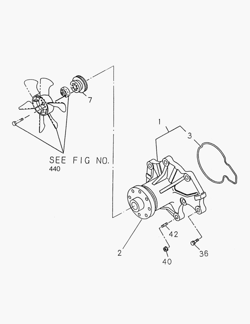 410 WATER PUMP [1257~]