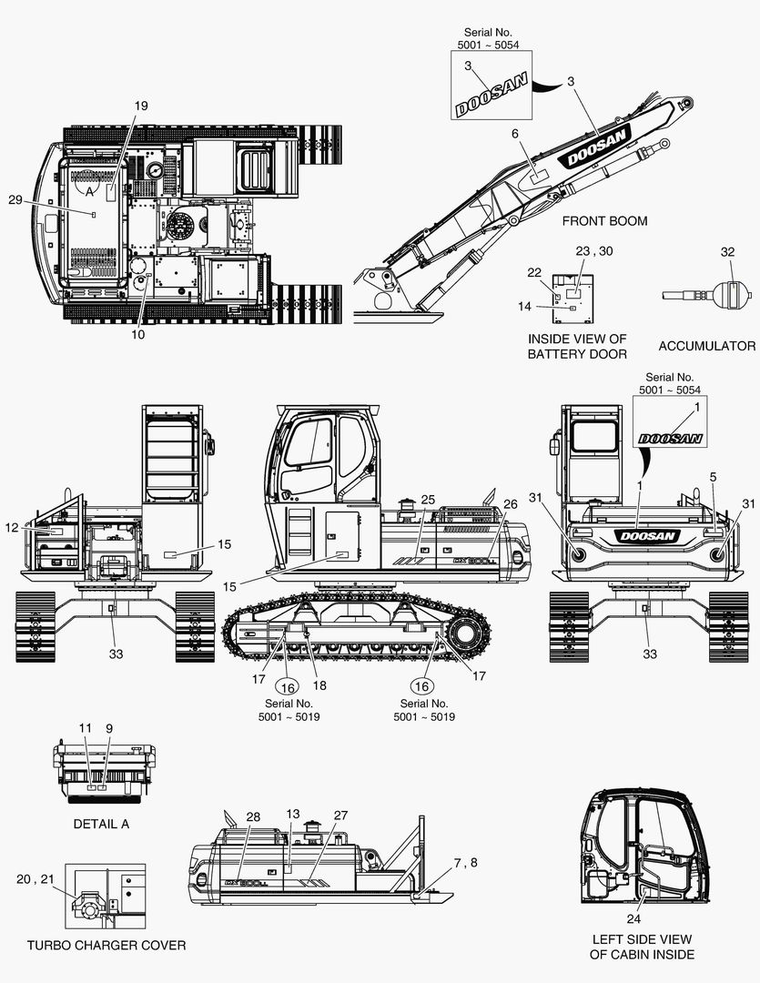 5130 NAME PLATE [5001~5124]