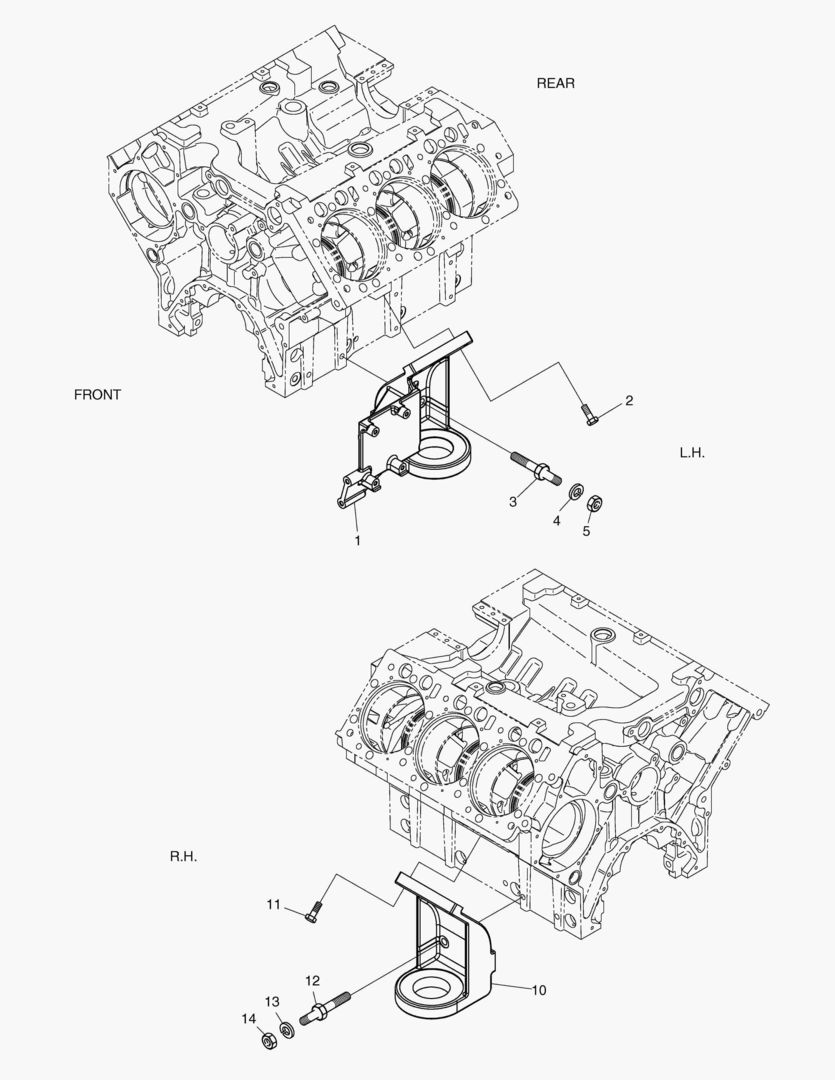 МОНТАЖ ДВИГАТЕЛЯ