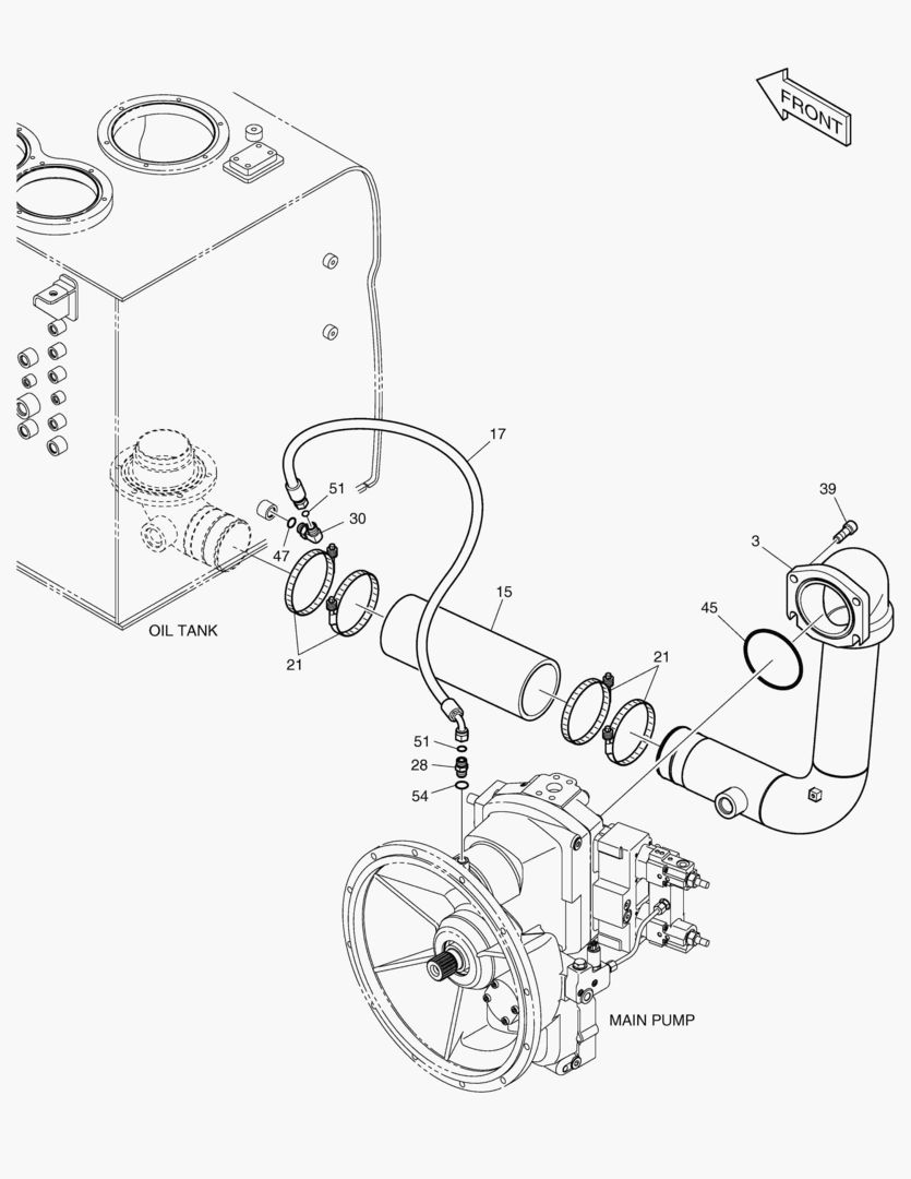 ТУБОПРОВОД МАСЛЯНОГО РАДИАТОРА(1)