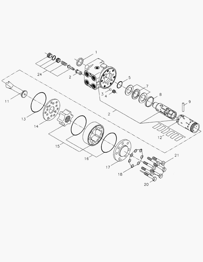 G190-40 STEERING SERVO VALVE
