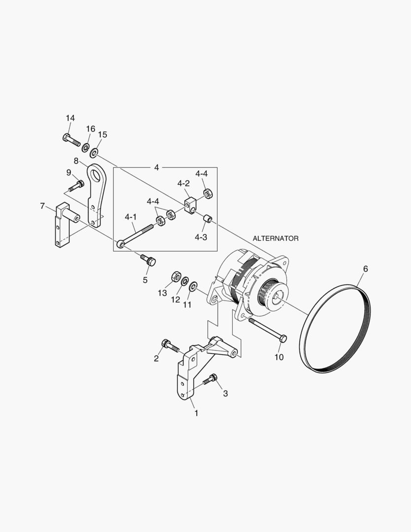 УСТАНОВКА ГЕНЕРАТОРА ПЕРЕМЕННОГО ТОКА