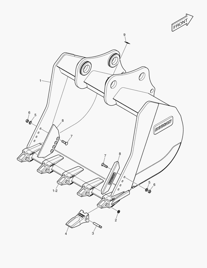 7880 BUCKET ASS`Y - 2.39mВі - G CLASS