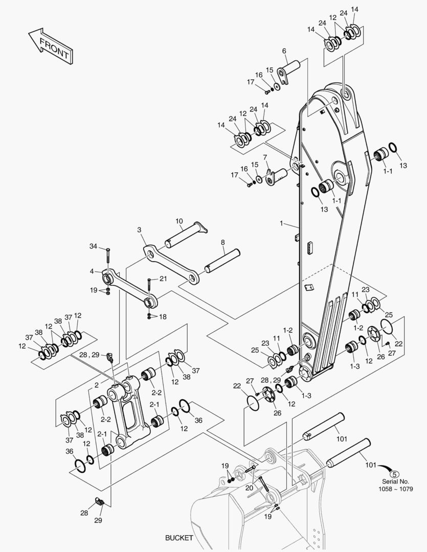 Схема РУКОЯТЬ - 3.1 м