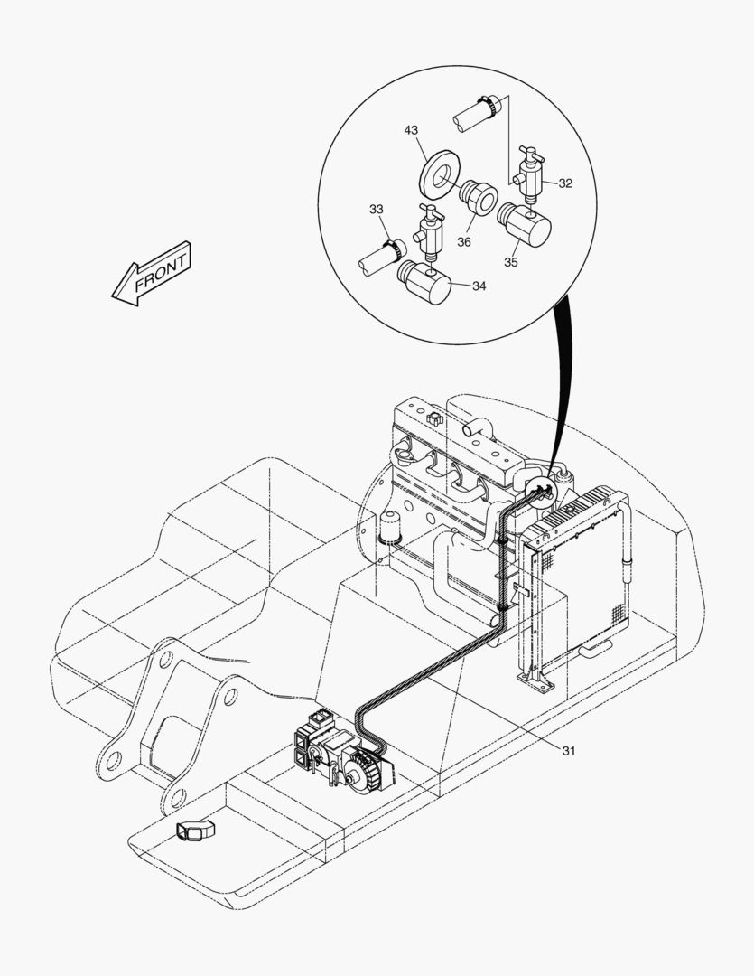 ТУБОПРОВОД ОБОГРЕВАТЕЛЯ
