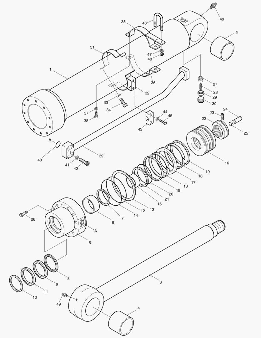 4231 ARM CYLINDER [1010~]