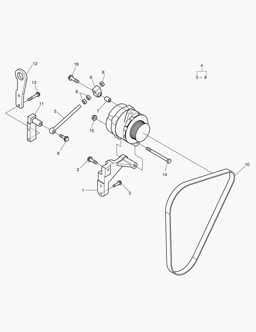 УСТАНОВКА ГЕНЕРАТОРА ПЕРЕМЕННОГО ТОКА