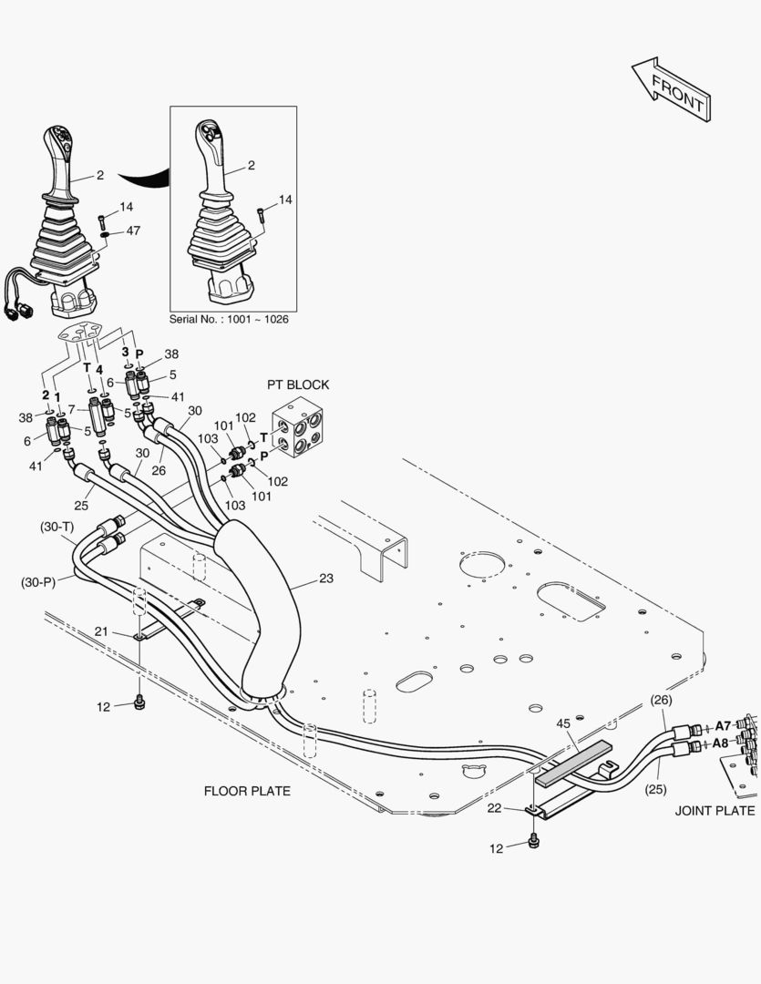 ТРУБОПРОВОД СЕРВОУПРАВЛЕНИЯ(6)