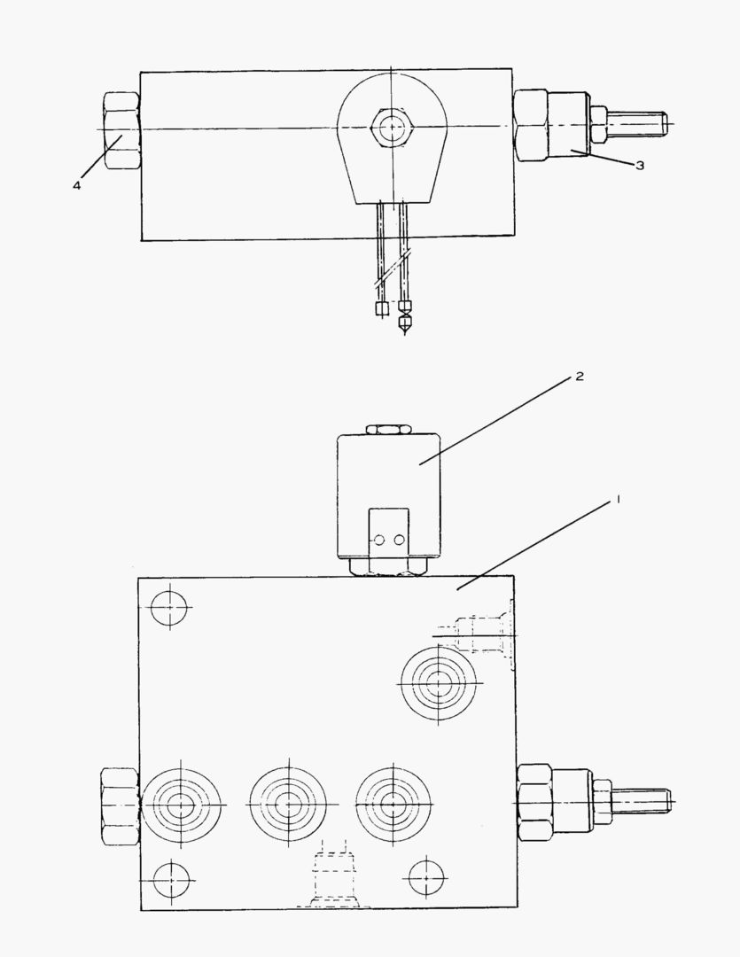 Схема ПАКЕТНЫЙ КЛАПАН-ОПЦИЯ
