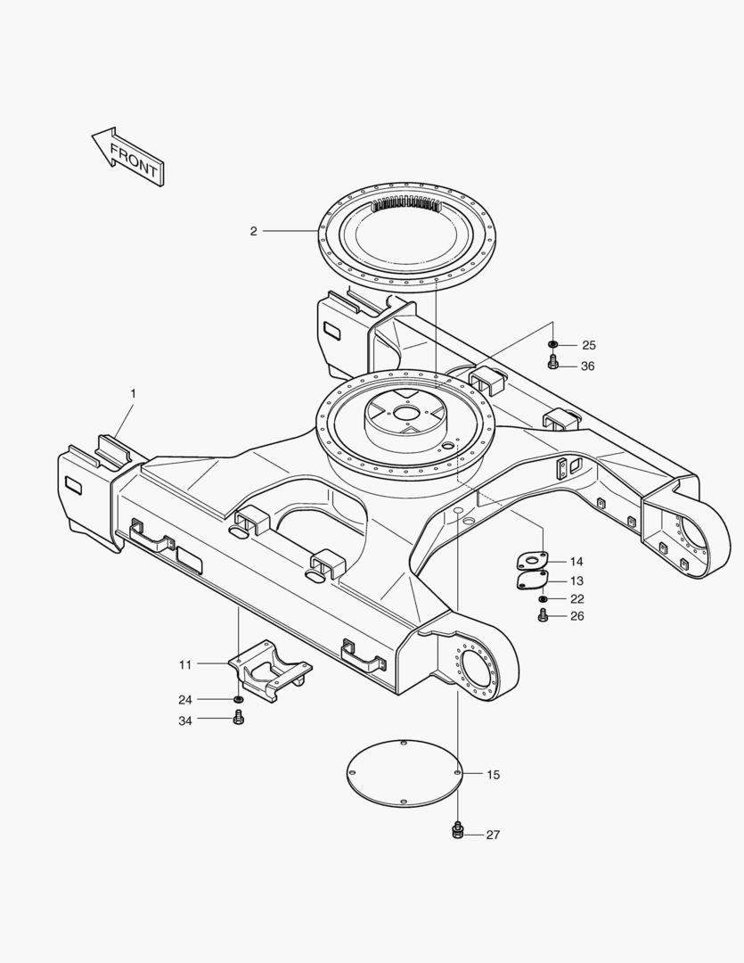 РАМА ГУСЕНИЦЫ