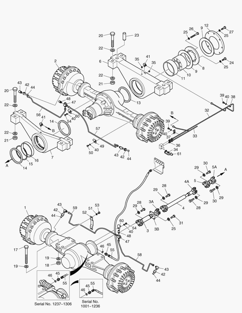 1150 AXLE & DRIVE SHAFT-MAX. TRAC
