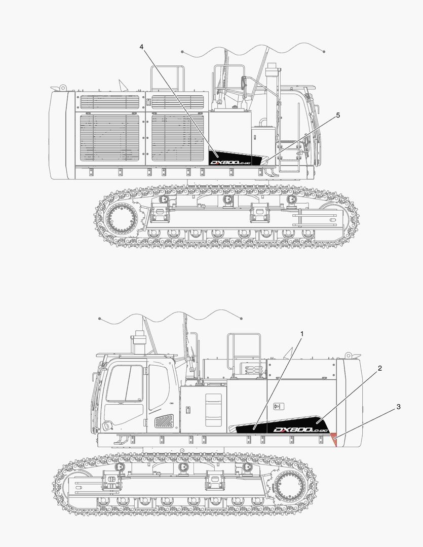 5200 DECAL - MACHINE NAME(CHINA)