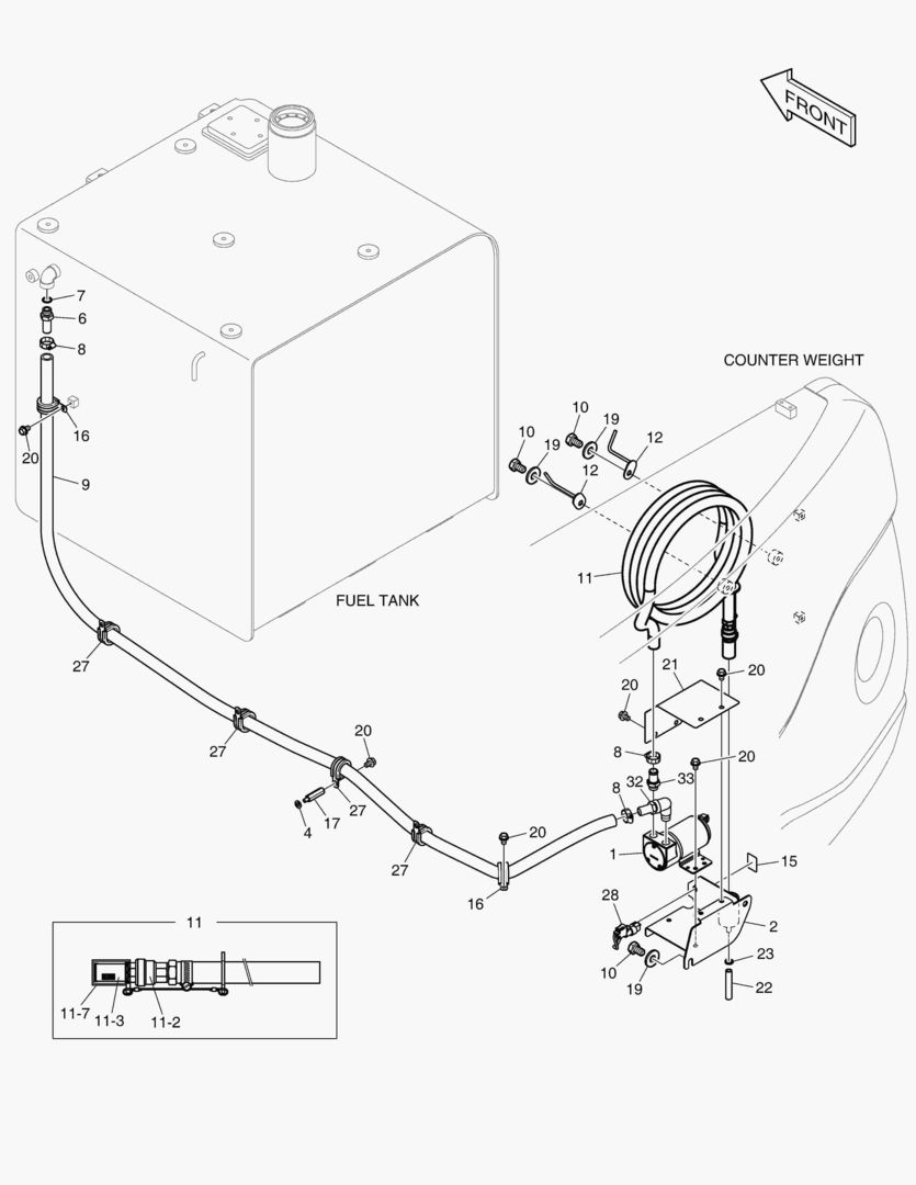 Спецтехника 6101 FUEL FILLER PUMP [10877~] - главное фото
