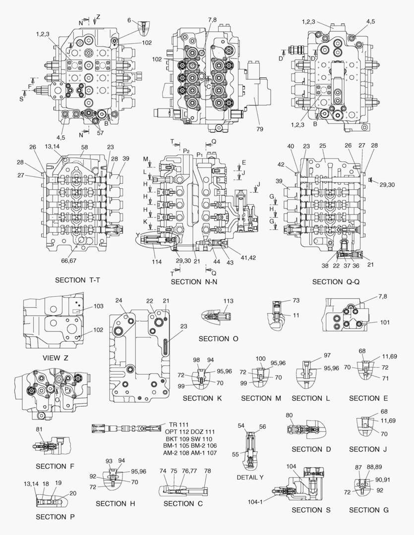 Спецтехника 7332 CONTROL VALVE [467~] - главное фото