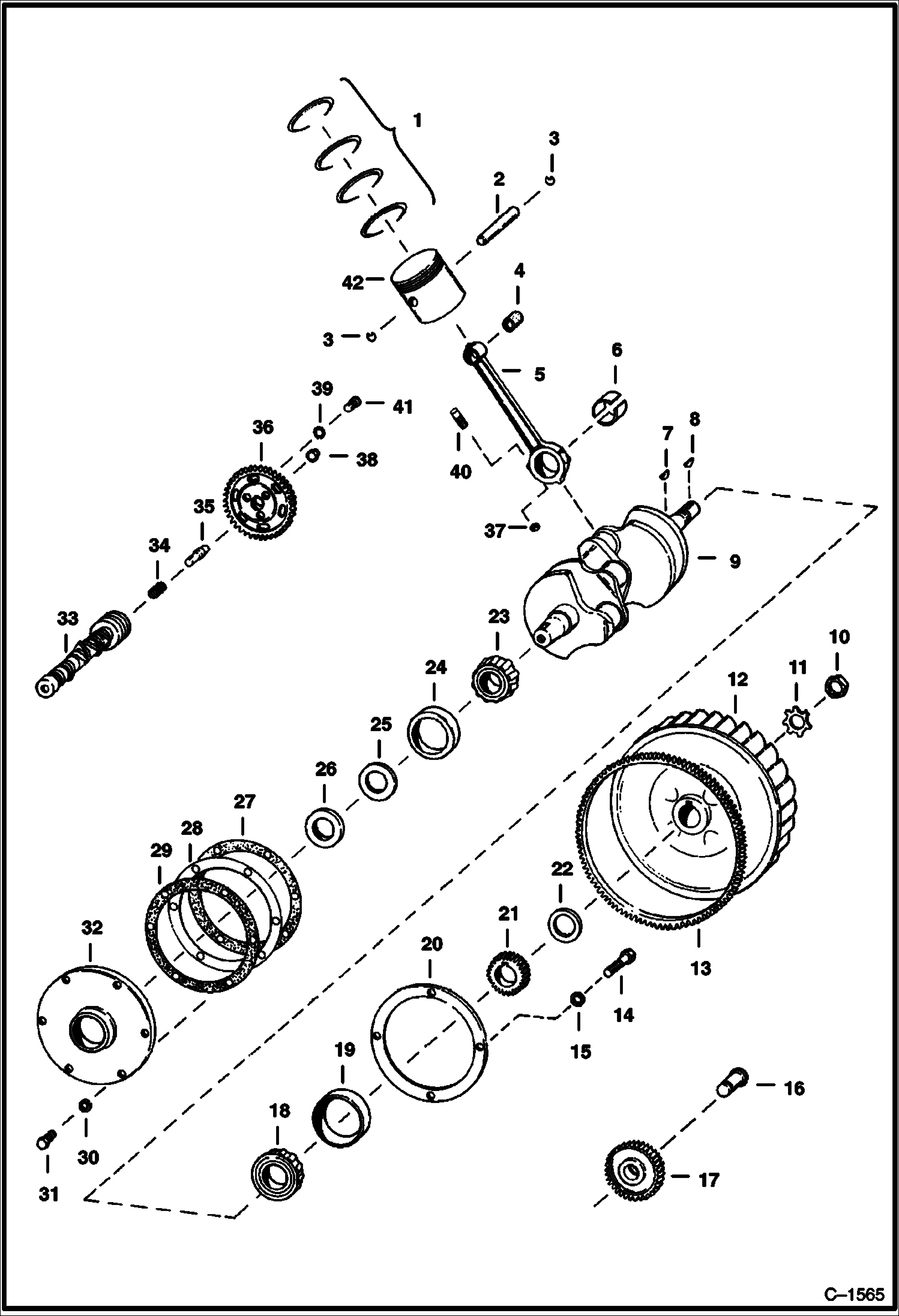 ВНУТРЕННИЕ ДЕТАЛИ ДВИГАТЕЛЯ