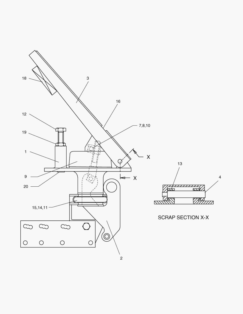 ПЕДАЛЬ В СБОРЕ