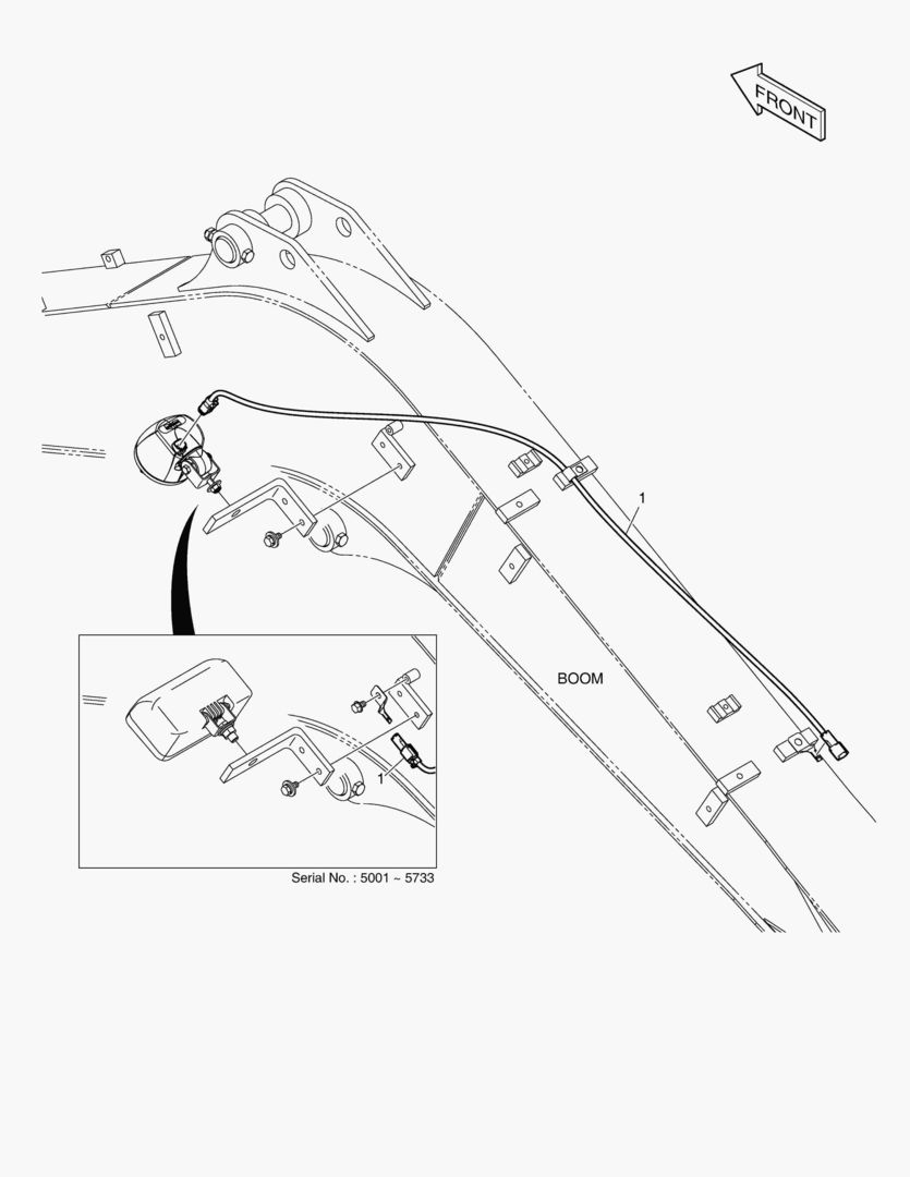 ГЛАВНЫЙ ЖГУТ РАБОЧЕЙ ФАРЫ