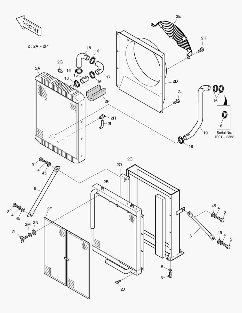 1120 RADIATOR [1001~3052]