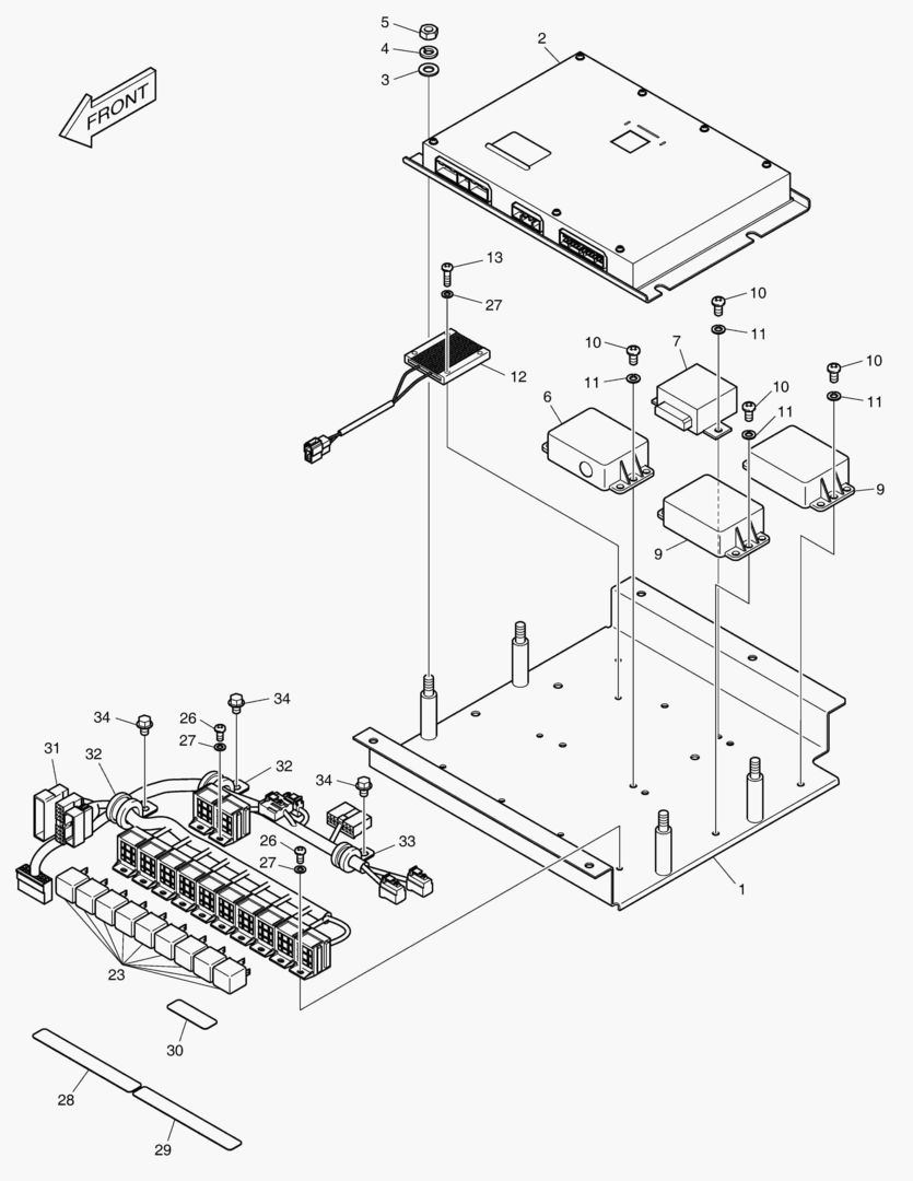1710 ELECTRIC BOX ASS`Y [5001~5249]
