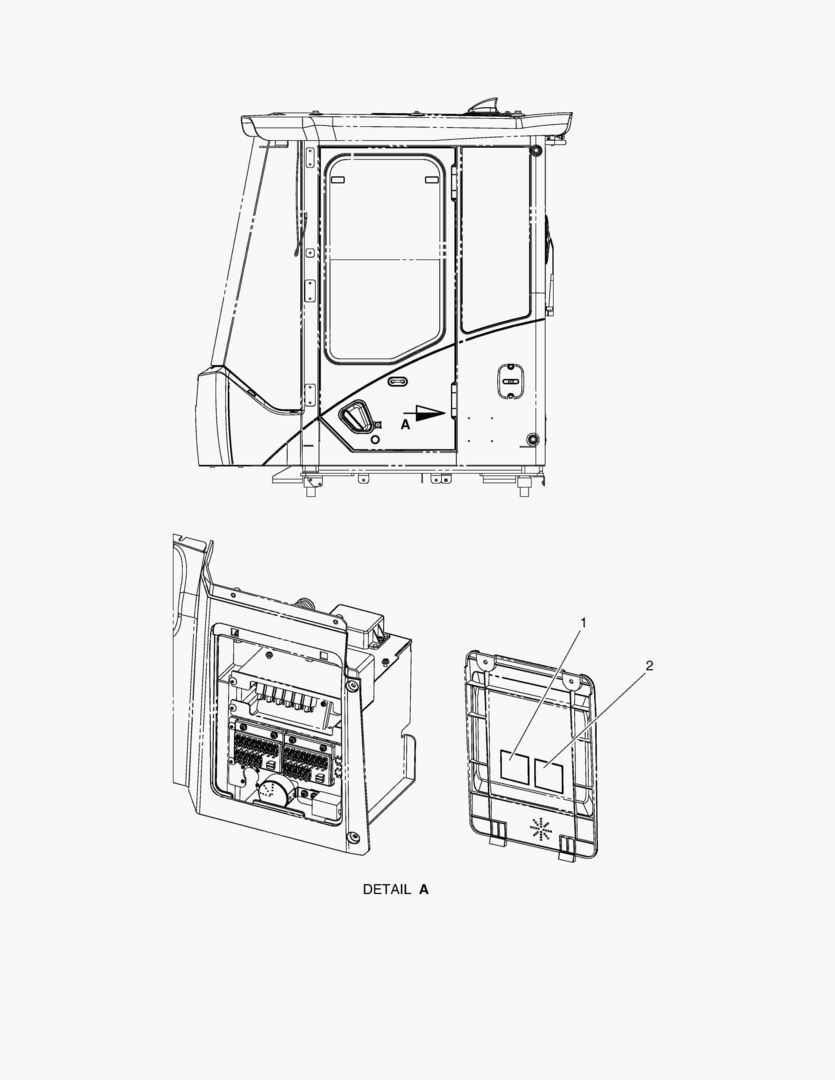 ПРЕДУПРЕЖДАЮЩАЯ ТАБЛИЧКА - БЛОК ПЛАВКИХ ПРЕДОХРАНИТЕЛЕЙ