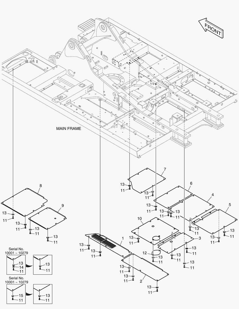 ОБТЕКАЕМАЯ ПОДКУЗОВНАЯ ПАНЕЛЬ