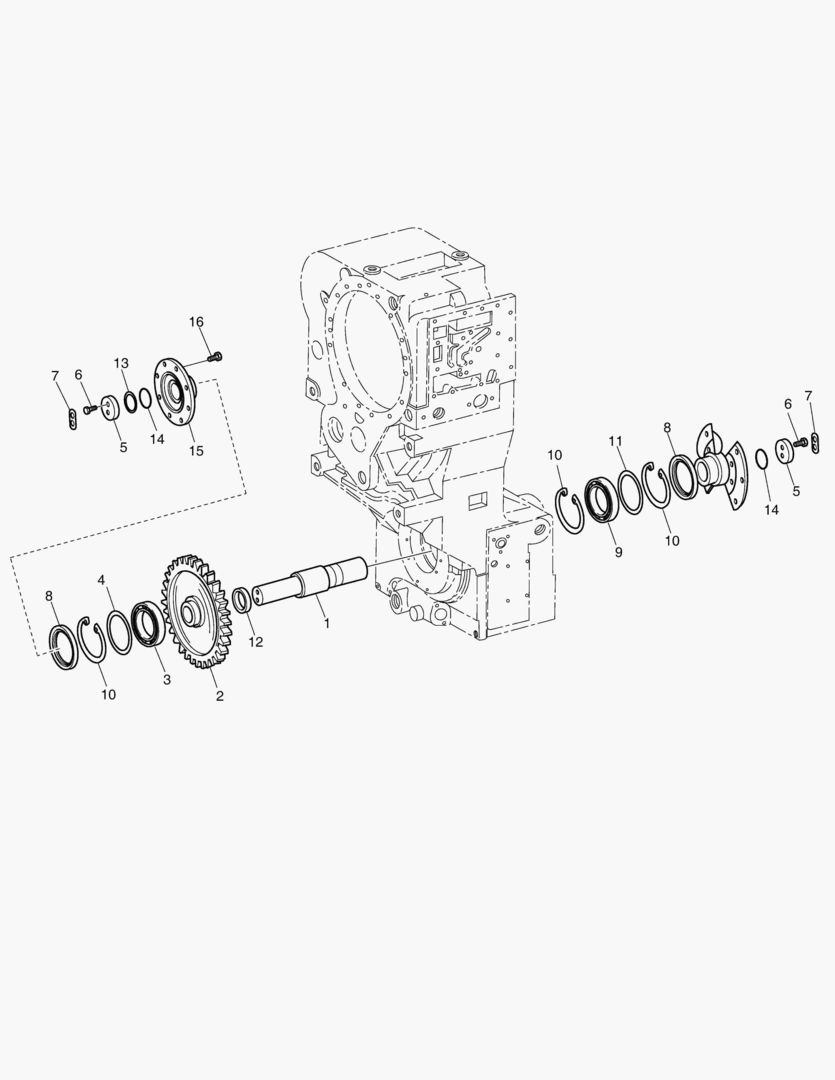 ТРАНСМИССИЯ-ВТОРИЧНЫЙ ВАЛ-ZF ТРАНСМИССИЯ