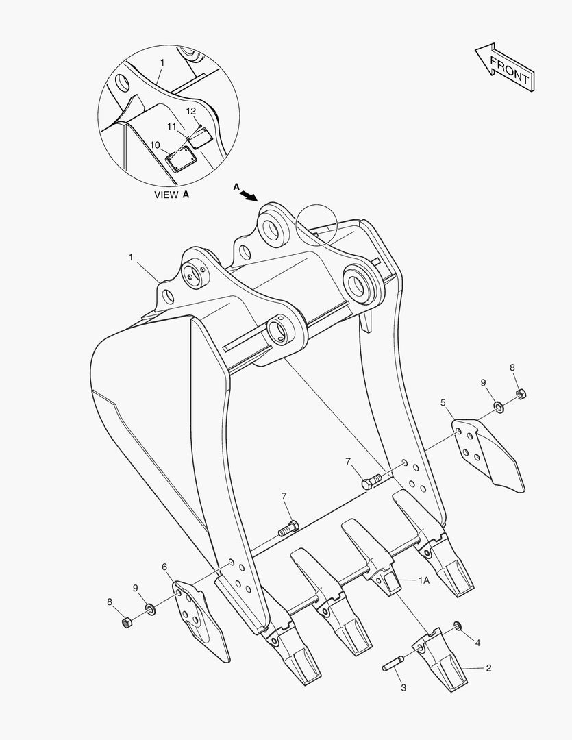 3130 BUCKET - 0.70гЋҐ