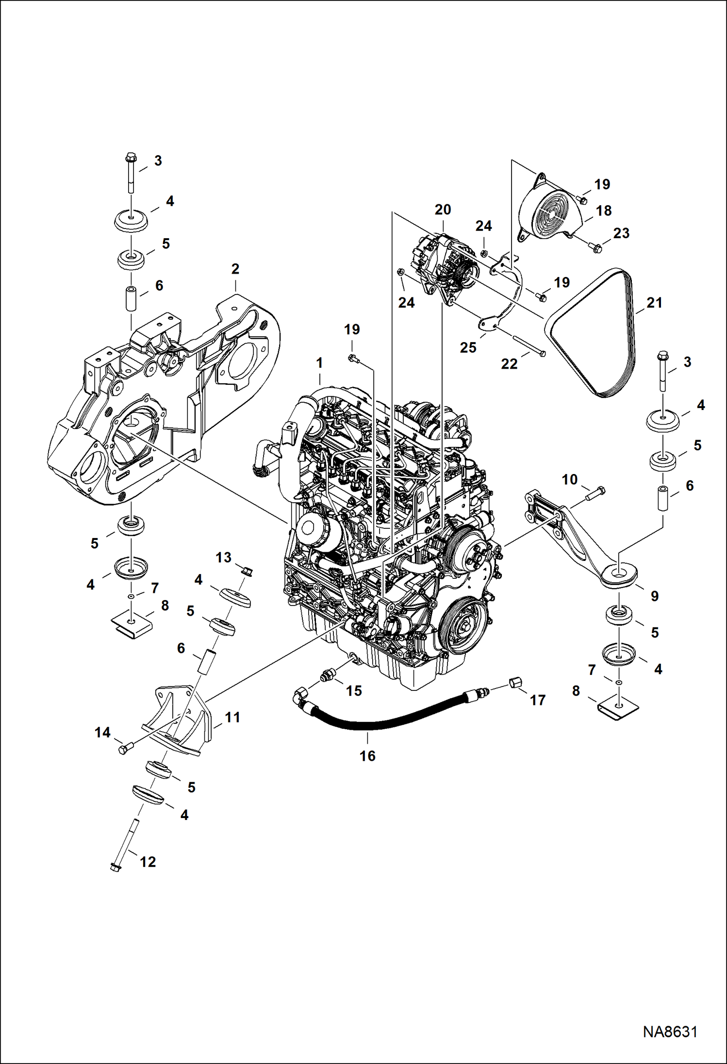 ДВИГАТЕЛЬ, ЕГО ЧАСТИ