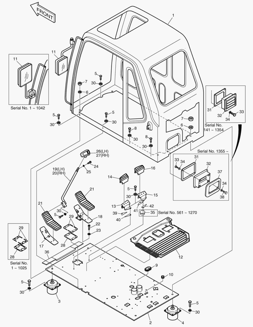 КАБИНА В СБОРЕ