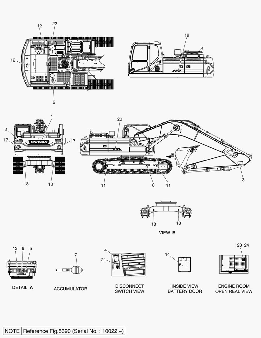 5160 NAME PLATE - EUROPE [10001~10021]