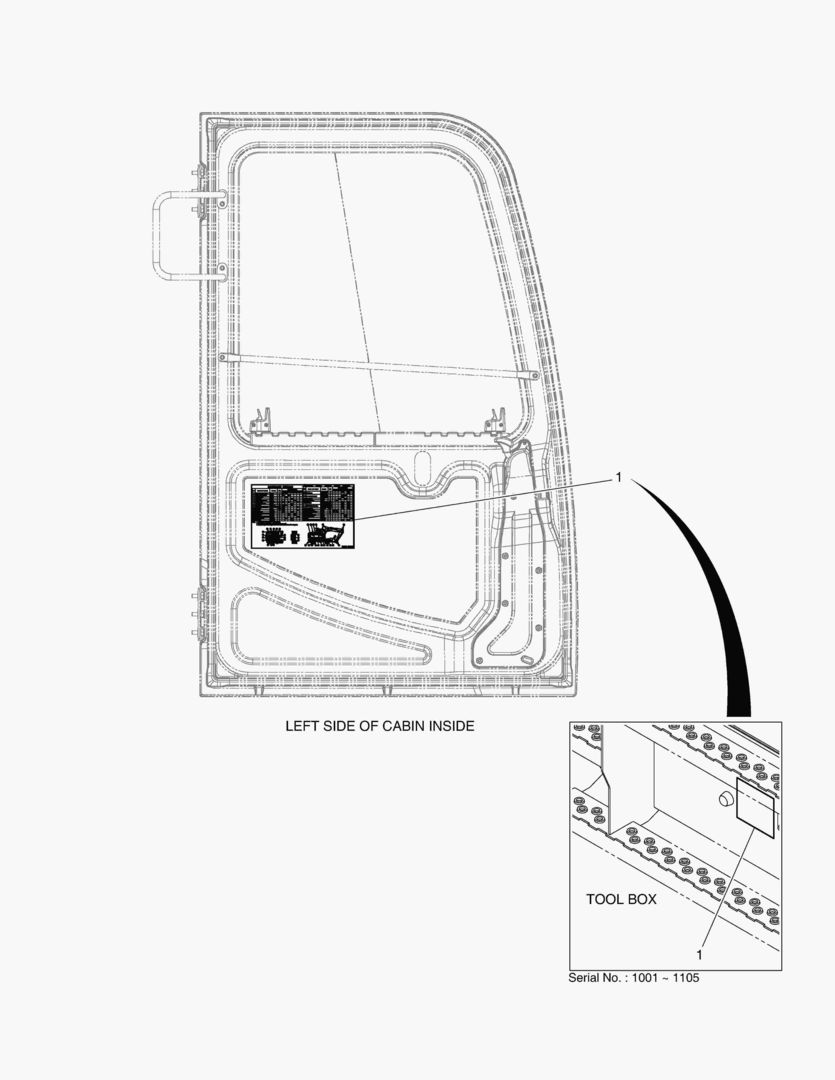 ПРЕДУПРЕЖДАЮЩАЯ ТАБЛИЧКА - СМАЗКА(ШАРНИРНЫЙ)(ЕВРОПА)