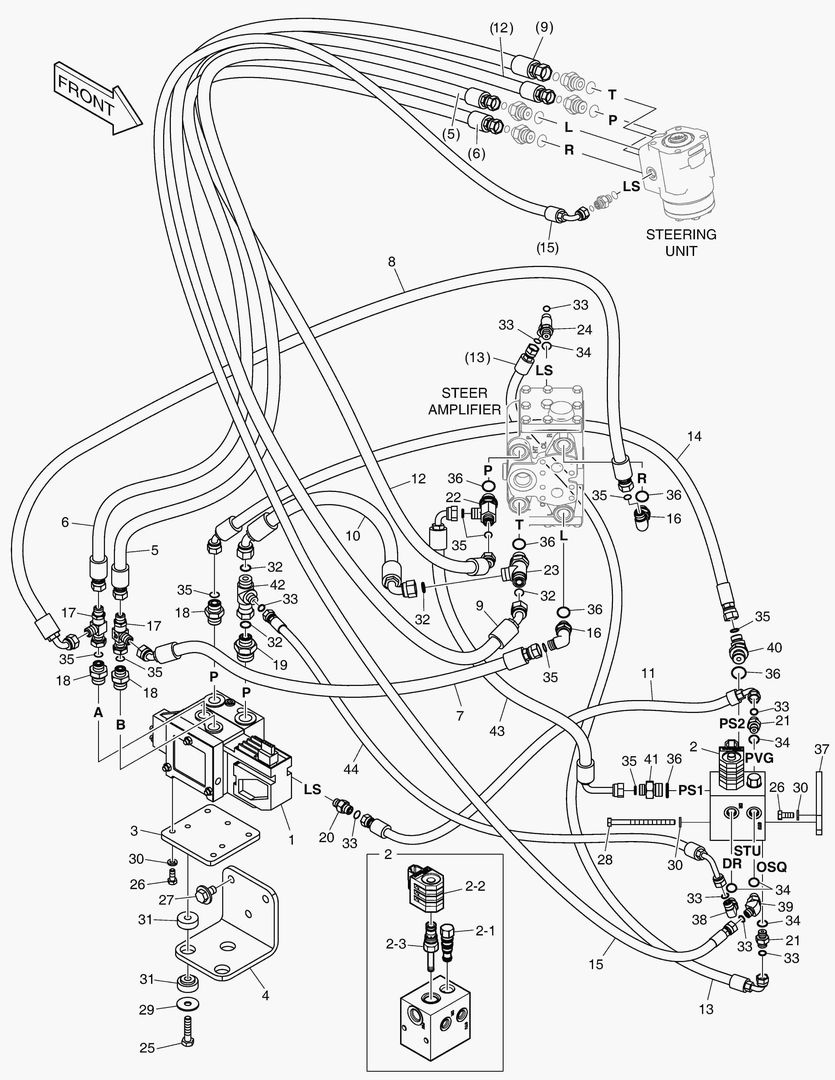 5601 STEERING PIPING - ELECTRIC [10202~]