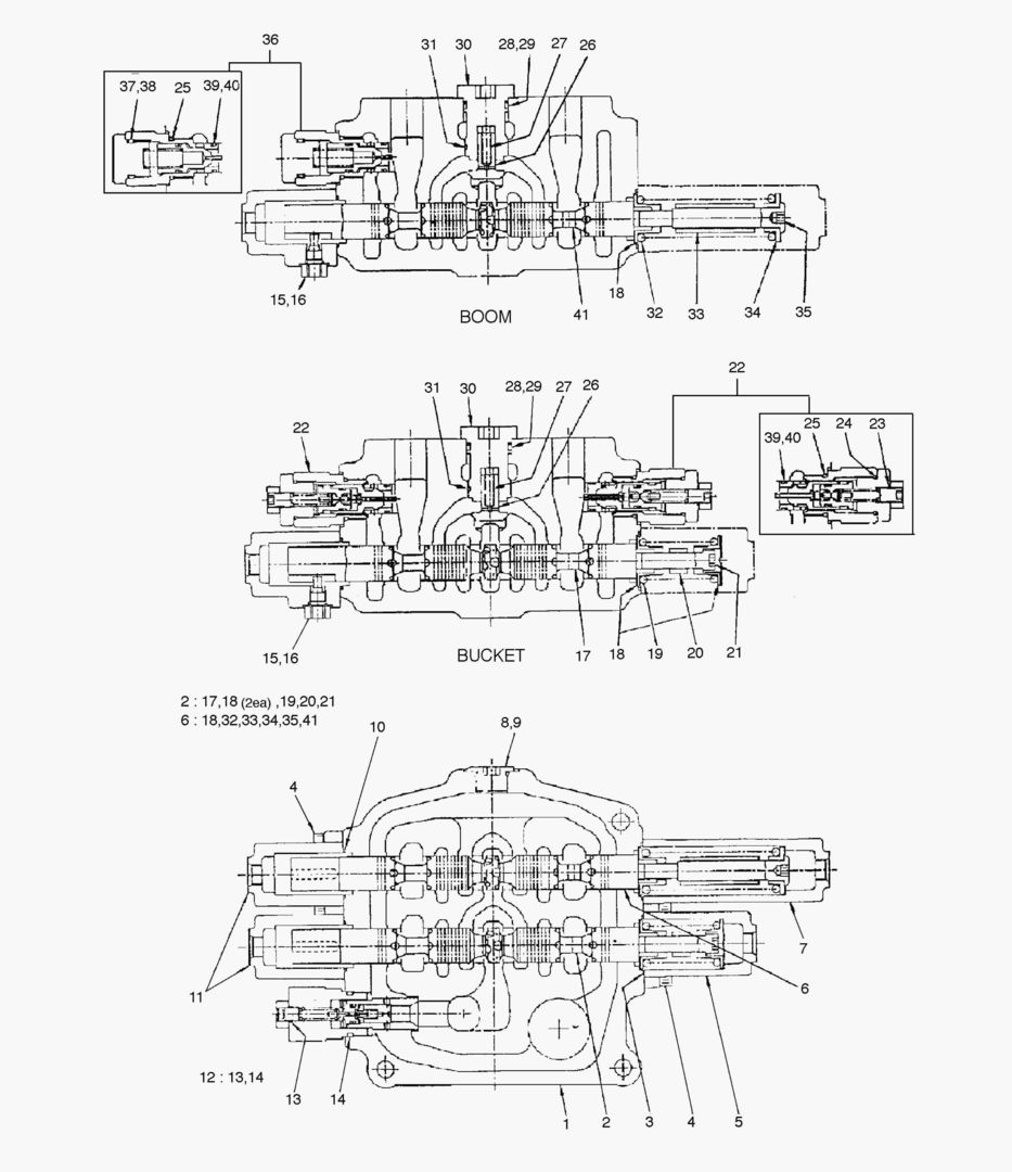3490 CONTROL VALVE-2 SPOOL