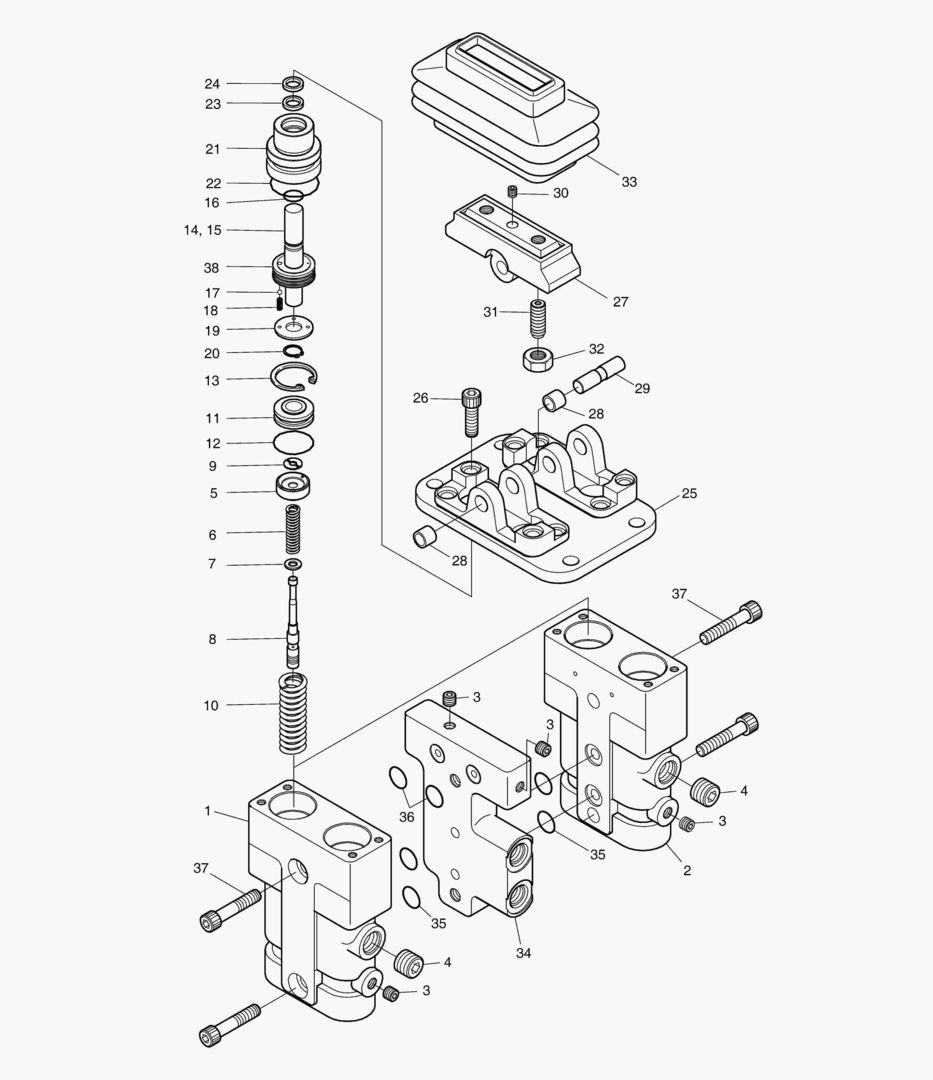 Спецтехника 4210 PEDAL VALVE [5001~5109]