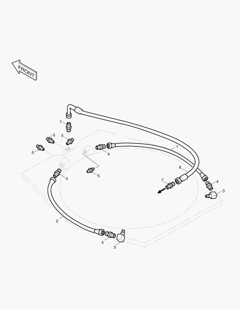 ТРУБОПРОВОД СМАЗКИ