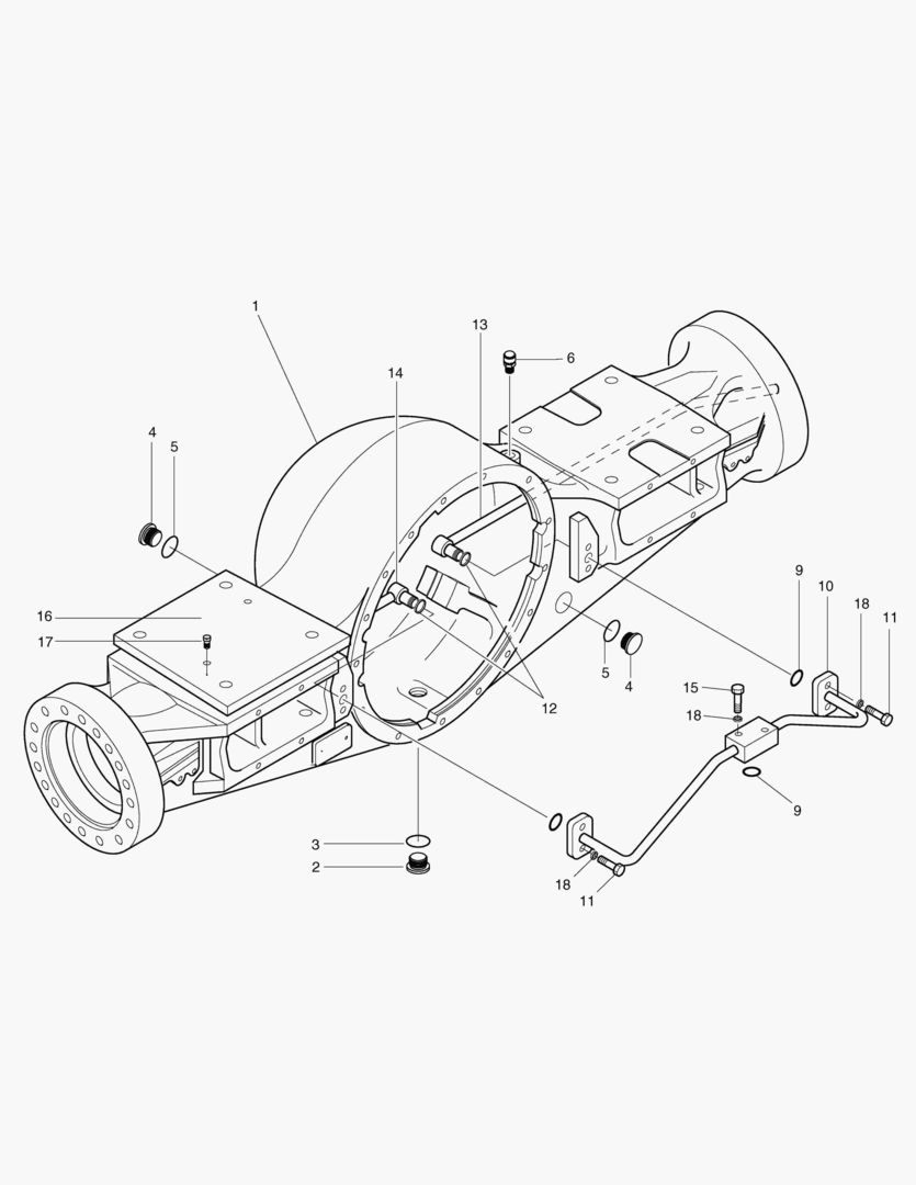 ПЕРЕДНЯЯ ОСЬ КОРПУСА-МАКСИМАЛЬНАЯ ГУСЕНИЦА