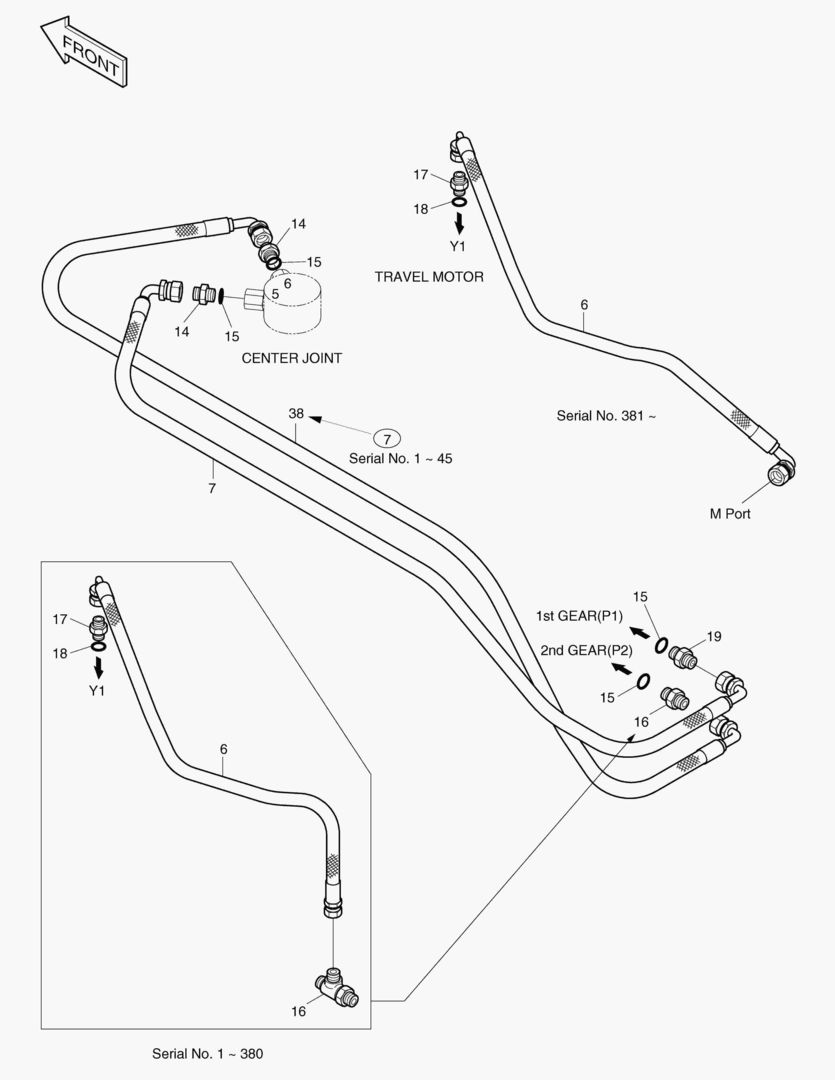 Спецтехника 2200 PROPELLING PIPING(2)-GEARSHIFT [1~1146]
