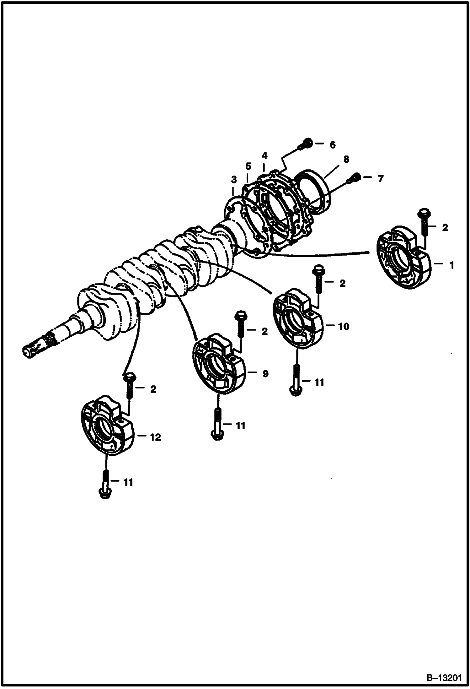 ОСНОВНОЙ КОРПУС ПОДШИПНИКА